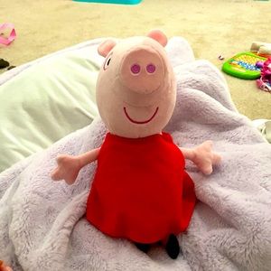 Peppa pig talking plush